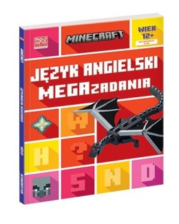 Książeczka Minecraft. Język angielski. Megazadania 12+