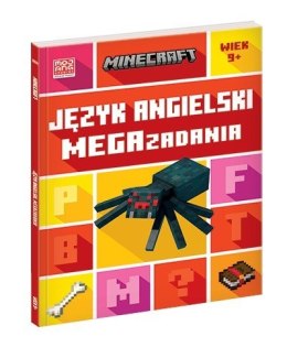 Książeczka Minecraft. Język angielski. Megazadania 9+