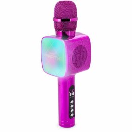 Mikrofonem Karaoke BigBen Party PARTYBTMIC2PK Fuksja