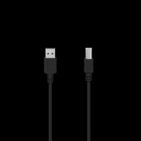Kabel USB A na USB B Hama Technics 00300065 Szary (1,5 m) Kabel USB A na USB B Hama Technics 00300065 Szary (1,5 m)