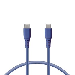 Kabel do Danych/Ładowania z USB KSIX Niebieski 1 m