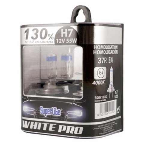 Żarówka Samochodowa Superlite BOM12702 H7 12V 55W 4000K 37R/E4 Żarówka Samochodowa Superlite BOM12702 H7 12V 55W 4000K 37R/E4