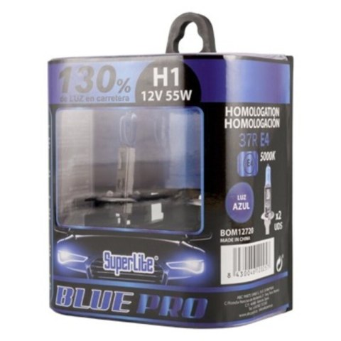Żarówka Samochodowa Superlite BOM12720 H1 12V 55W 5000K Żarówka Samochodowa Superlite BOM12720 H1 12V 55W 5000K