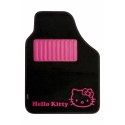 Zestaw Dywaników do Samochodu Hello Kitty Czarny Różowy (4 pcs)