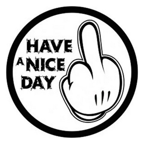 Klej Samochodowy Have a Nice Day Klej Samochodowy Have a Nice Day