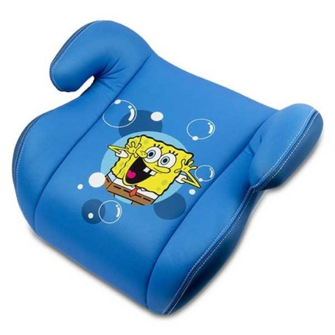 Fotelik Samochodowy BOB102 Niebieski SpongeBob Kanciastoporty