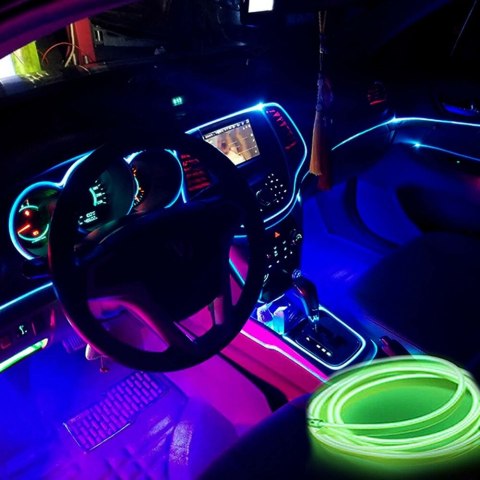 Sznurek neonowy OCC Motorsport 3 m Światłowód Sznurek neonowy OCC Motorsport 3 m Światłowód
