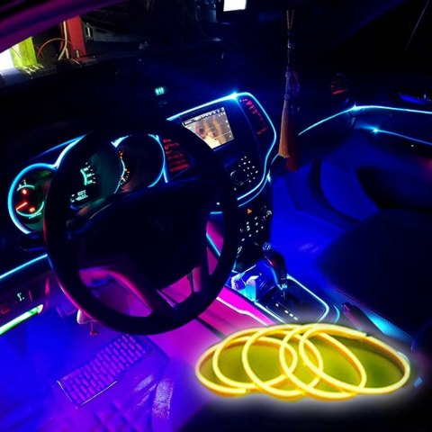 Sznurek neonowy OCC Motorsport 3 m Światłowód Sznurek neonowy OCC Motorsport 3 m Światłowód