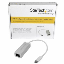 Adapter Sieciowy Startech US1GC30A Srebrzysty