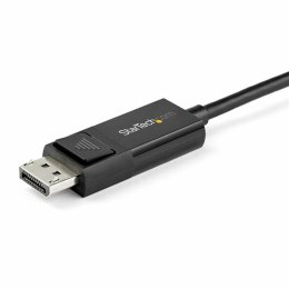 Adapter USB C na DisplayPort Startech CDP2DP142MBD (2 m) Czarny