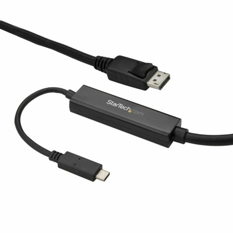 Adapter USB C na DisplayPort Startech CDP2DPMM3MB 3 m Czarny Adapter USB C na DisplayPort Startech CDP2DPMM3MB 3 m Czarny