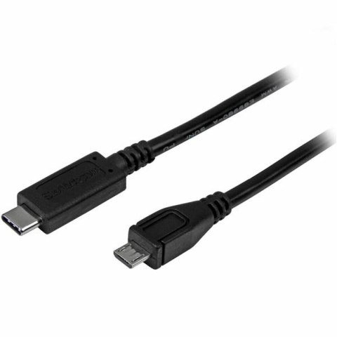 Adapter USB C na Micro USB 2.0 Startech USB2CUB1M USB C Czarny 1 m Adapter USB C na Micro USB 2.0 Startech USB2CUB1M USB C Czarny 1 m
