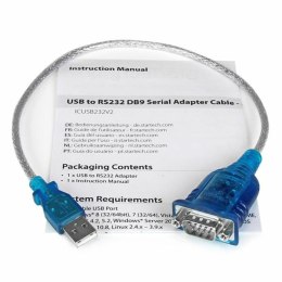 Adapter USB na RS232 Startech ICUSB232V2 Szary