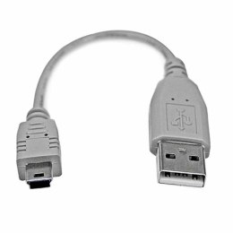 Kabel USB 2.0 A na Mini USB B Startech USB2HABM6IN Szary