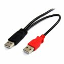 Kabel USB 2.0 A na Mini USB B Startech USB2HABMY6 Czerwony Czarny