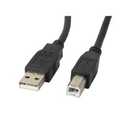 Kabel USB 2.0 A na USB B Lanberg 480 Mb/s Czarny - 5 m