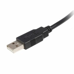 Kabel USB A na USB B Startech USB2HAB1M Czarny