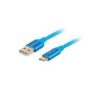 Kabel USB A na USB C Lanberg Quick Charge 3.0 Niebieski - 0,5 m