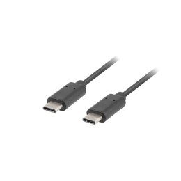 Kabel USB C Lanberg 1,2 m Czarny