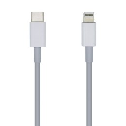 Kabel USB-C do Lightning Aisens PD 2A Biały 1 m