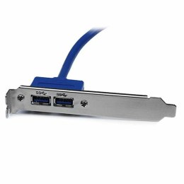 Kabel USB Startech USB3SPLATE IDC Niebieski