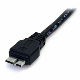 Kabel USB do Micro USB Startech USB3AUB50CMB Czarny