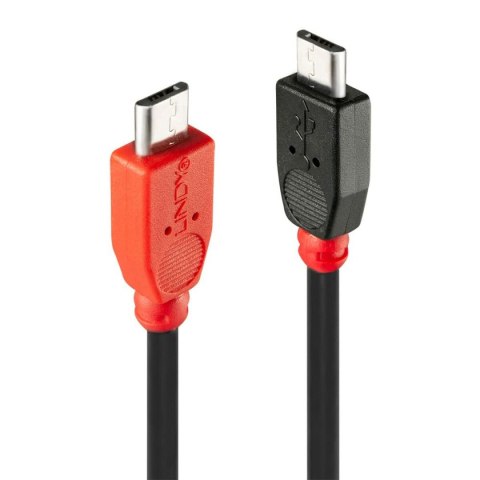 Kabel Micro USB LINDY 31758 50 cm Czarny