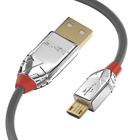 Kabel Micro USB LINDY 36651 Szary Kabel Micro USB LINDY 36651 Szary