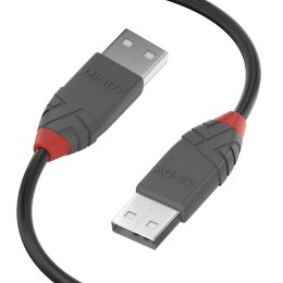 Kabel Micro USB LINDY 36693 2 m Czarny Szary Wielokolorowy