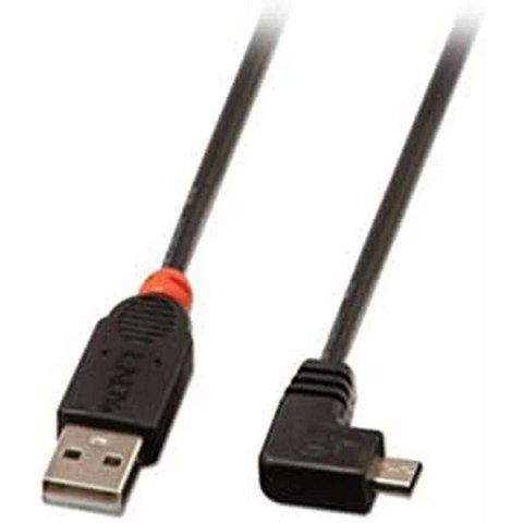 Kabel USB 2.0 A na Micro USB B LINDY 31975 50 cm Czarny Kabel USB 2.0 A na Micro USB B LINDY 31975 50 cm Czarny