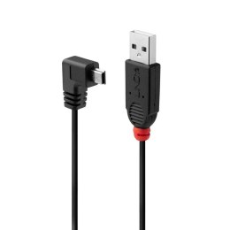 Kabel USB 2.0 A na Mini USB B LINDY 31971 1 m Czarny
