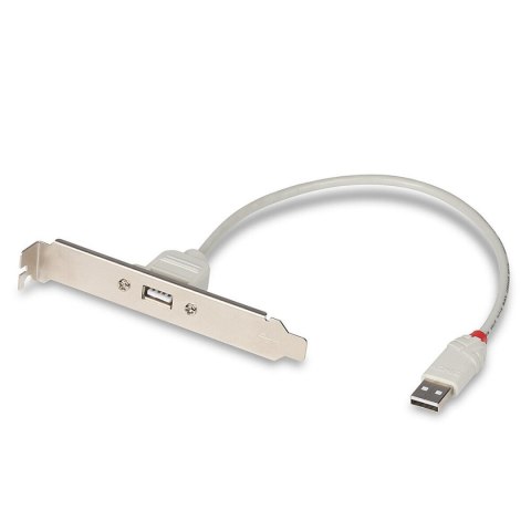 Kabel USB A na USB B LINDY 33123 Biały