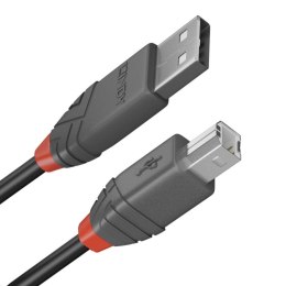 Kabel USB A na USB B LINDY 36675 Czarny 5 m