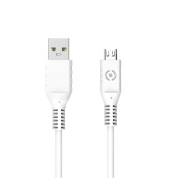 Kabel Micro USB Celly RTGUSBMICROWH Biały 1 m