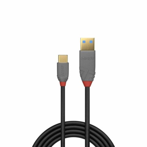 Kabel USB A na USB C LINDY 36887 Czarny 2 m Kabel USB A na USB C LINDY 36887 Czarny 2 m