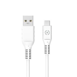 Kabel USB-C do USB Celly 1 m Biały