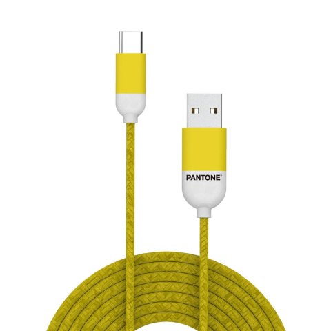 Kabel USB-C do USB Celly PT-TC001-5Y Żółty 1,5 m