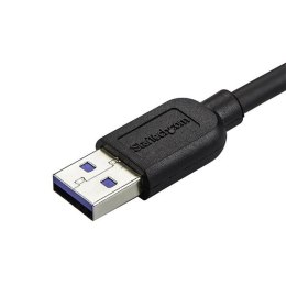 Kabel USB do micro USB Startech USB3AU1MLS Czarny 1 m