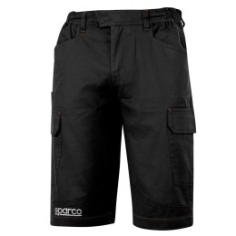 Krótkie Spodenki Sparco Bermuda Cargo Czarny - S