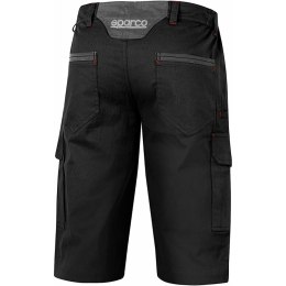 Krótkie Spodenki Sparco Bermuda Cargo Czarny - S