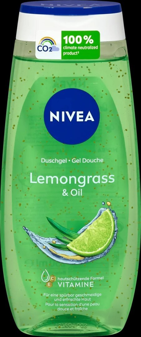 Nivea Lemongrass & Oil Żel pod Prysznic 250 ml