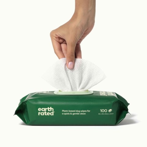 Chusteczki Earth Rated 100 Sztuk Chusteczki Earth Rated 100 Sztuk