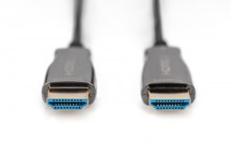 Kabel połączeniowy hybrydowy AOC HDMI 2.0 Premium HighSpeed 4K/60Hz UHD HDMI A/HDMI A M/M 10m Czarny