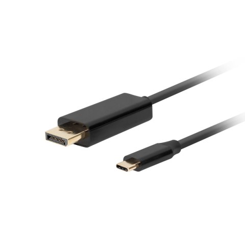 Adapter USB C na DisplayPort Lanberg CA-CMDP-10CU-0018-BK Czarny 1,8 m Adapter USB C na DisplayPort Lanberg CA-CMDP-10CU-0018-BK Czarny 1,8 m