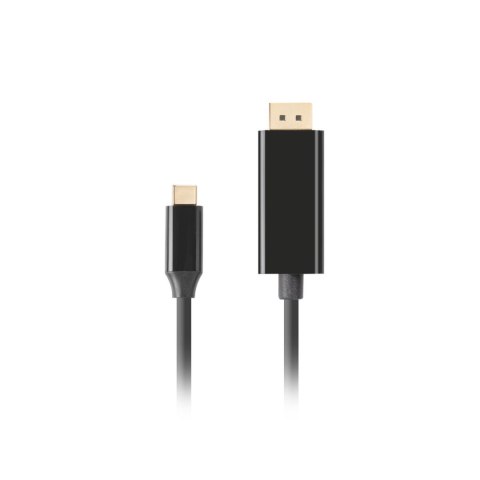 Adapter USB C na DisplayPort Lanberg CA-CMDP-10CU-0018-BK Czarny 1,8 m Adapter USB C na DisplayPort Lanberg CA-CMDP-10CU-0018-BK Czarny 1,8 m