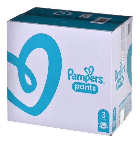 PAMPERS Pieluchy MTH Rozm 3, 6-11kg, 204szt. PAMPERS Pieluchy MTH Rozm 3, 6-11kg, 204szt.