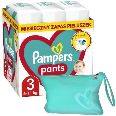 PAMPERS Pieluchy MTH Rozm 3, 6-11kg, 204szt. PAMPERS Pieluchy MTH Rozm 3, 6-11kg, 204szt.