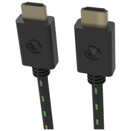 Snakebyte Kabel HDMI 2.0 - HDMI 2.0 Trzymetrowy 4K/8K Czarno zielony