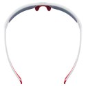 Okulary Uvex Sportstyle 215 biały-czerwony