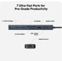 Koncentrator HyperDrive Next 7-Port USB-C Hub HDMI/4K60Hz/SD/RJ45/100W PD Pas-trought